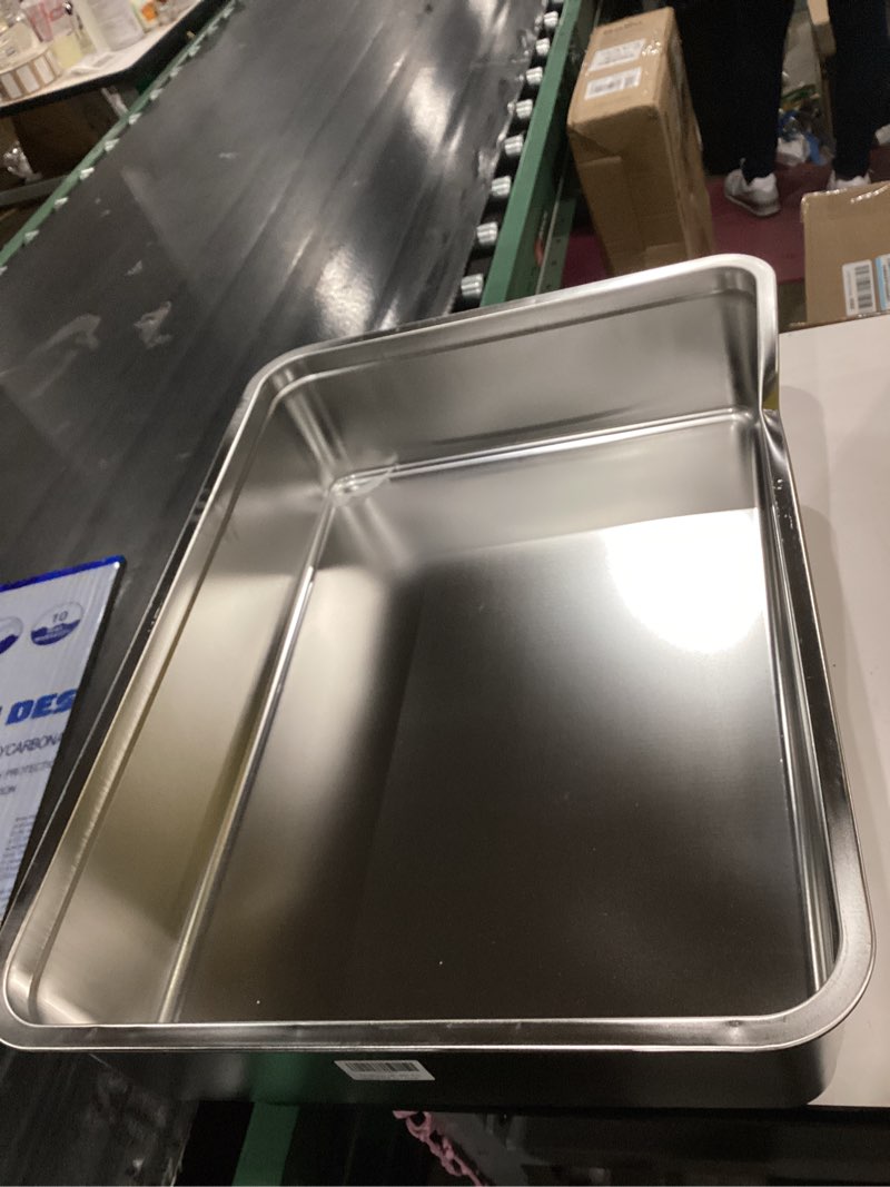 Yangbaga stainless steel cat litter box XXL