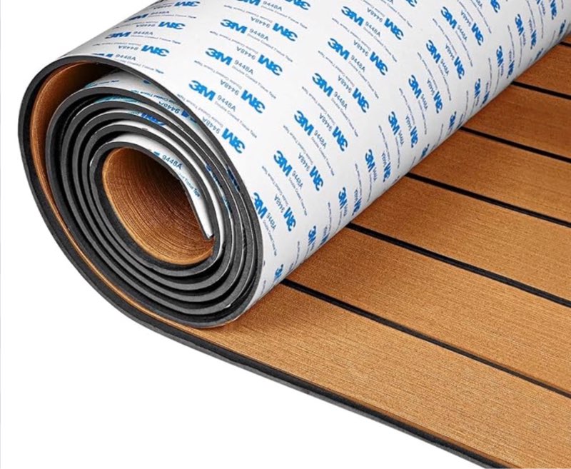 oceanbroad eva foam boat flooring with 3m adhesive backing marine self-adhesive decking
