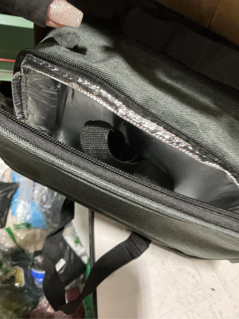 Condition photo showing Good Condition for east oak xl 6.3-cup cordless electric lunch box for adults, heated lunch box for men with scheduled heating, portable car food warmer with utensils, two-tier bag, removable divider extra large black