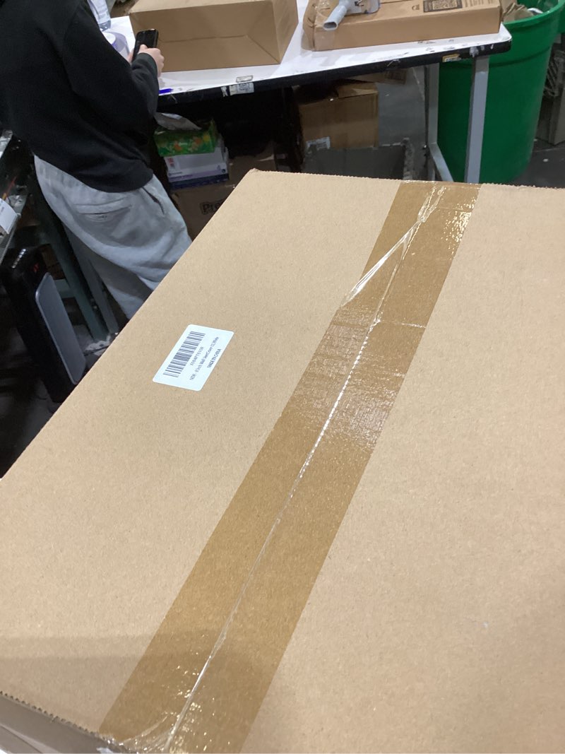 Condition photo showing New/Like New for 8 Inch Dryer Vent Cover Outside, Roof Vent Cap, Wall Vent Cover Outdoor Hooded Wall Vent with Backdraft Damper for Dryer Kitchen Bathroom Range Hood HVAC Duct Vent, Galvanized Steel 8 Inch White