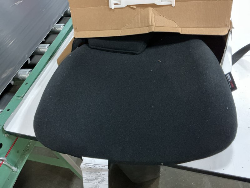 Condition photo showing As Is for obusforme by homedics highback backrest support