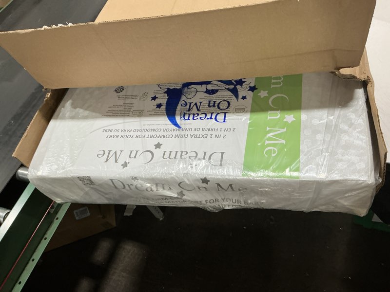 Condition photo showing Good Condition for Crib Mattress Protector Sheets Fitted Waterproof Crib Mattress Pad Cover, Noiseless & Machine Wash 100% Absorbent Crib/Toddler Mattress Protector Sheet Quilted, White, 52" x 28" 52 X 28 Inch White 1