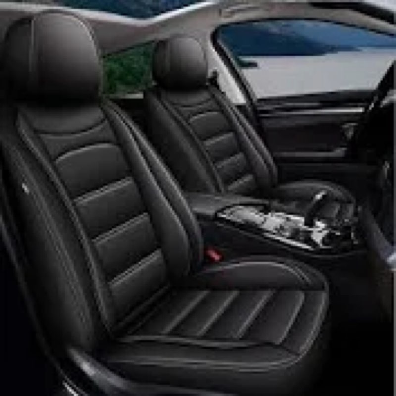 AOMSAZTO Car Seat Covers Fit for Toyota Camry 2002-2025 Full Set Leather Car Seat Cover Automotive S