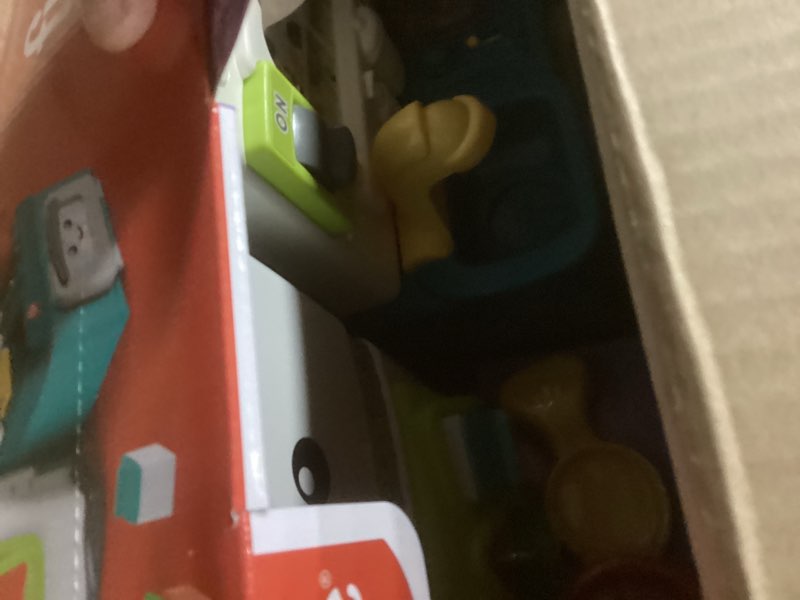 Condition photo showing Good Condition for fisher-price baby & toddler toy laugh & learn learning kitchen playset with music lights & 5 play pieces for kids ages 6+ months