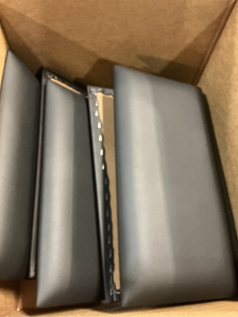 Condition photo showing Good Condition for 3D Anti-Collision Wall Padding for Kids Self-Adhesive 10PCS Black headboard Panels for Wall Peel and Stick headboard 10 Black