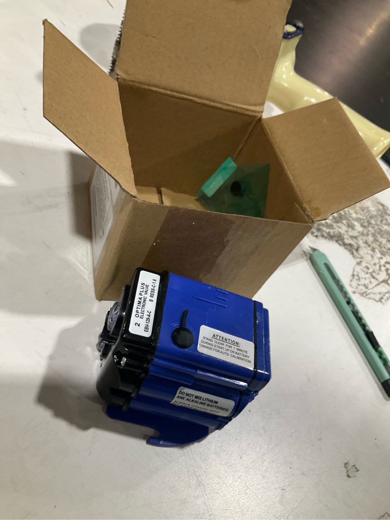 Condition photo showing Good Condition for ebv-129-a-u urinal electronic control module 0.5 & 1.0 gpf for sloan optima g2 & ecos sensor urinal flushometers, 3325451, axf770 replacement for sloan flush valve sensor module