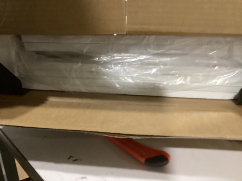 Condition photo showing Good Condition for Unionly180 lb Mini Fridge Table with Drawer Fridge Shelf, Mini Fridge Cabinet with Storage,Heavy Duty Fridge Standwith Charging Station, 4 Adjustable Feet for Home Kitchen (White)