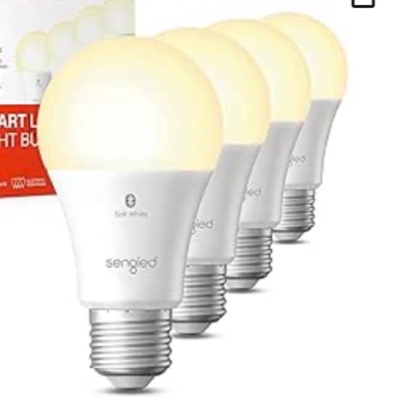 sengled alexa light bulb, smart light bulbs that compatible with alexa only, bluetooth mesh standard of 3 pack