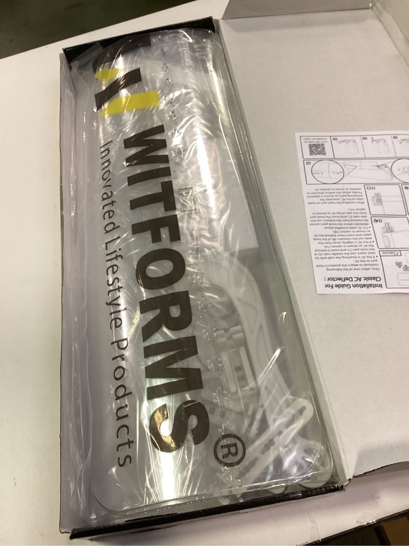 Condition photo showing Brand New for WITFORMS/CLASSIC - Adjustable AC air deflector suitable for Split air conditioners. Enhance cooling and heating circulation