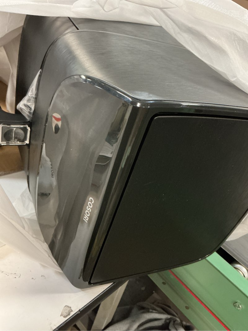 Condition photo showing As Is for COSORI Pro Gen 2 Air Fryer 5.8QT, Upgraded Version with Stable Performance & Sleek New Look, 13 One Touch Functions, 100 Paper & 1100 Online Recipes, Dishwasher-Safe Detachable Square Basket, Black