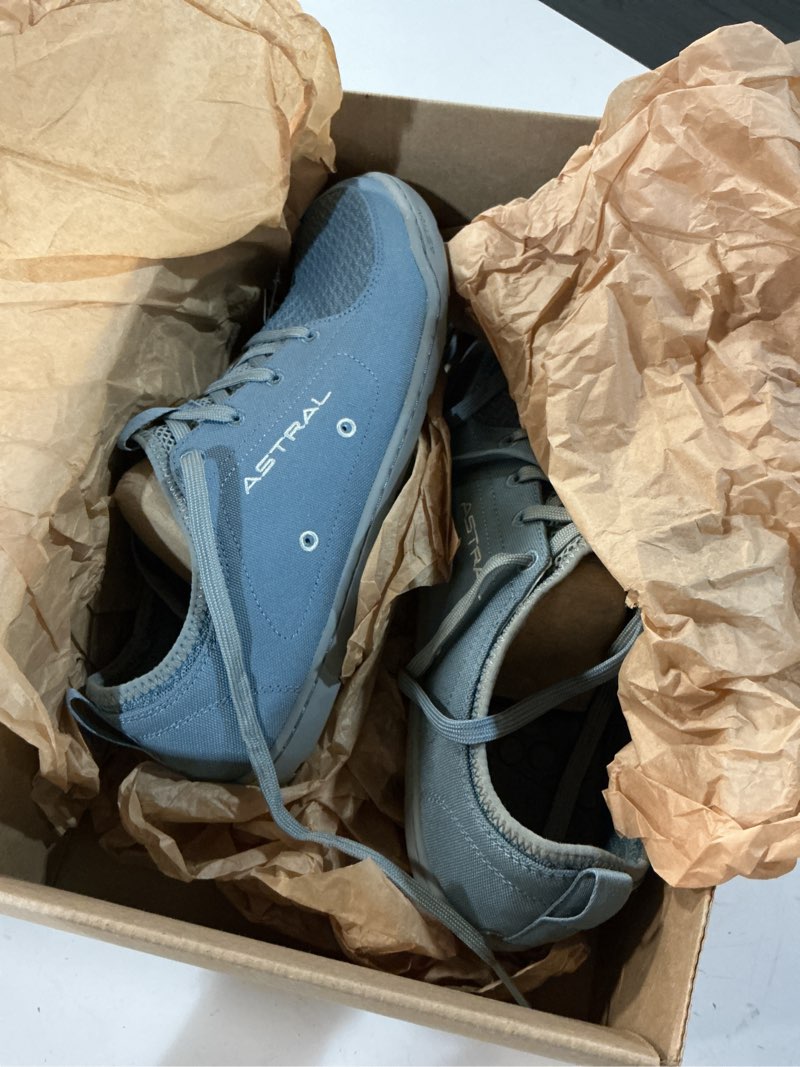 Condition photo showing New/Like New for astral women's loyak shoes - barefoot, quick-drying, minimalist sneaker for casual wear, water sports, travel, & hiking (size 11 )