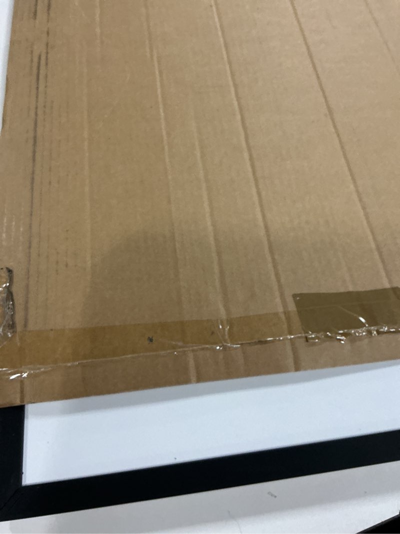 Condition photo showing Good Condition for upsimples 16x24 picture frame, display pictures 14x20 with mat or 16 x 24 without, wall hanging poster frames, black, 1 pack