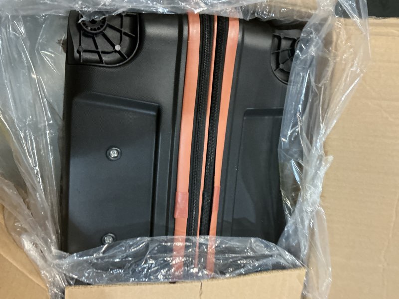 Condition photo showing Good Condition for Luggage Sets 5 Piece with Spinner Wheel, 22x14x9 Airline Approved Carry on, PP Hardshell Suitcase Set with TSA Lock, Expandable Lightweight Travel Luggage for Men and Women, Blue Blue 5 piece set