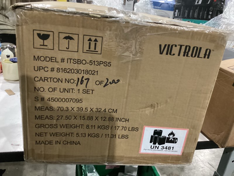 Condition photo showing Good Condition for it.innovative technology Outdoor Rock Speaker Pair - Wireless Bluetooth , for Garden, Patio, Waterproof, Built for all Seasons & Solar Powered with Rechargeable Battery, Music Streaming - Charcoal Solar Charcoal