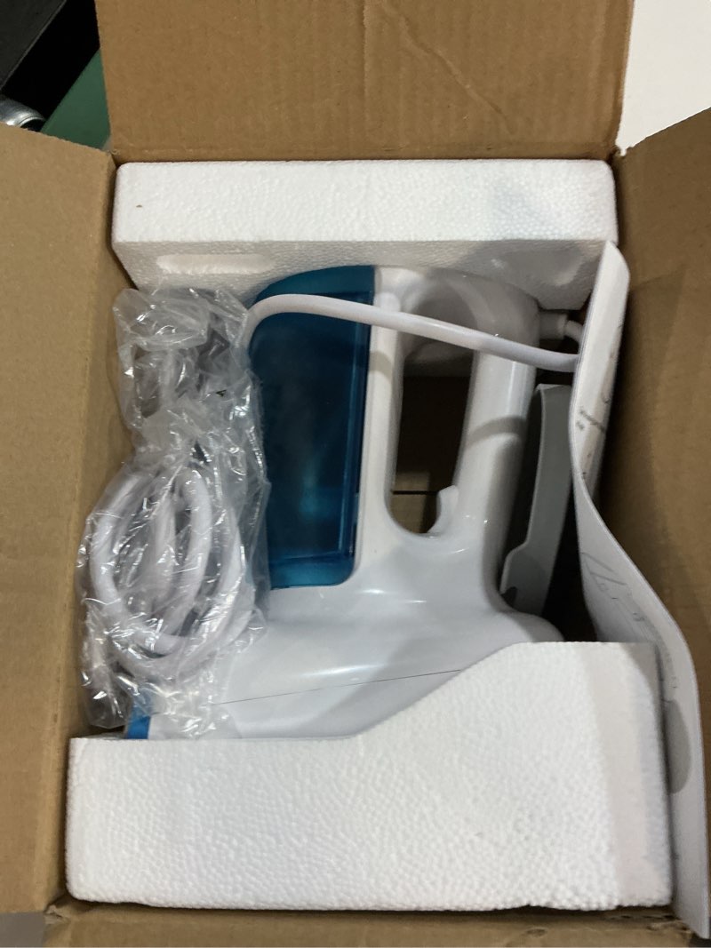 Condition photo showing Good Condition for bear steamer for clothes, 1300w powerful fast-heating handheld garment and clothes steamer with large 230ml tank, auto-off safety, includes brush, perfect for home and travel wrinkle removal blue