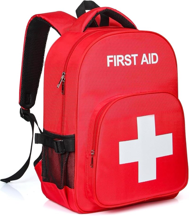 E-HORDE First Aid Backpack with Multi-Pocket, Emergency Medical Backpack, Large Capacity & Water-pro