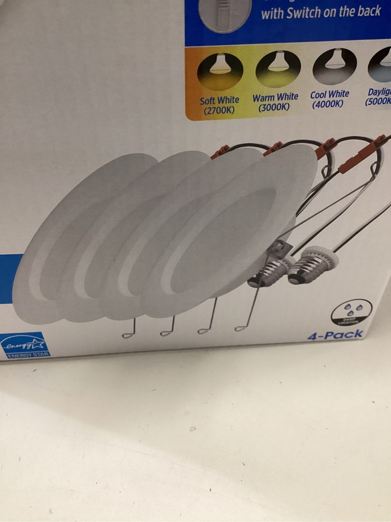 Great Value Led Recessed Downlignt Kasts 45 Years 4pack 