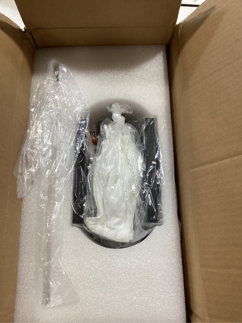 Condition photo showing Good Condition for black modern wall sconces for living room, marble sconce wall light fixtures for bedroom, alabaster sconce lighting for entryway bathroom, 1 pack