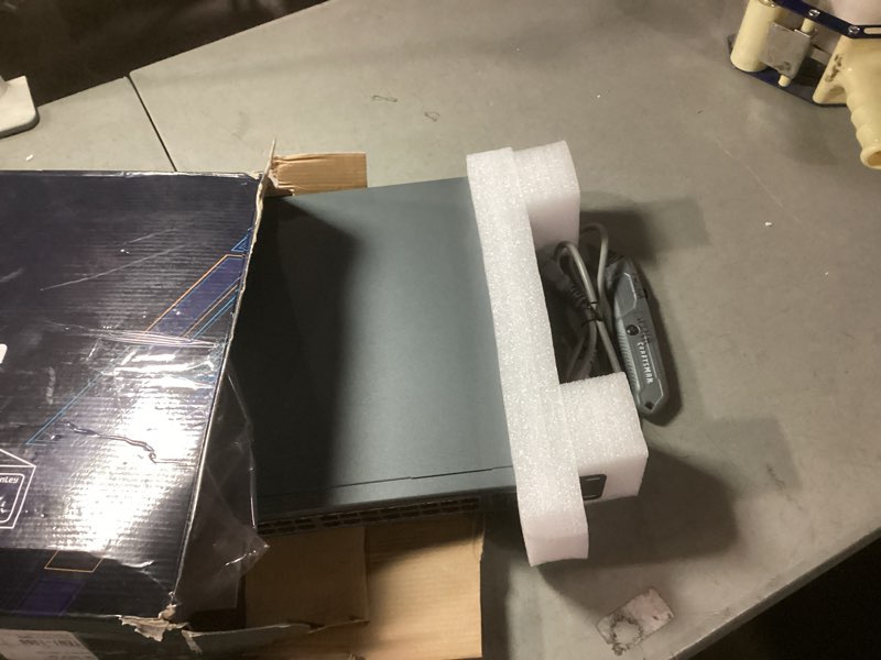 Condition photo showing Good Condition for yuanley 48 port gigabit poe switch unmanaged with 2 1000mbps sfp uplink, 50 port 802.3af/at 800w high power poe+ network switch, metal rackmount power over ethernet switch 50 port | 48*poe+ (1000mbps)(800w)