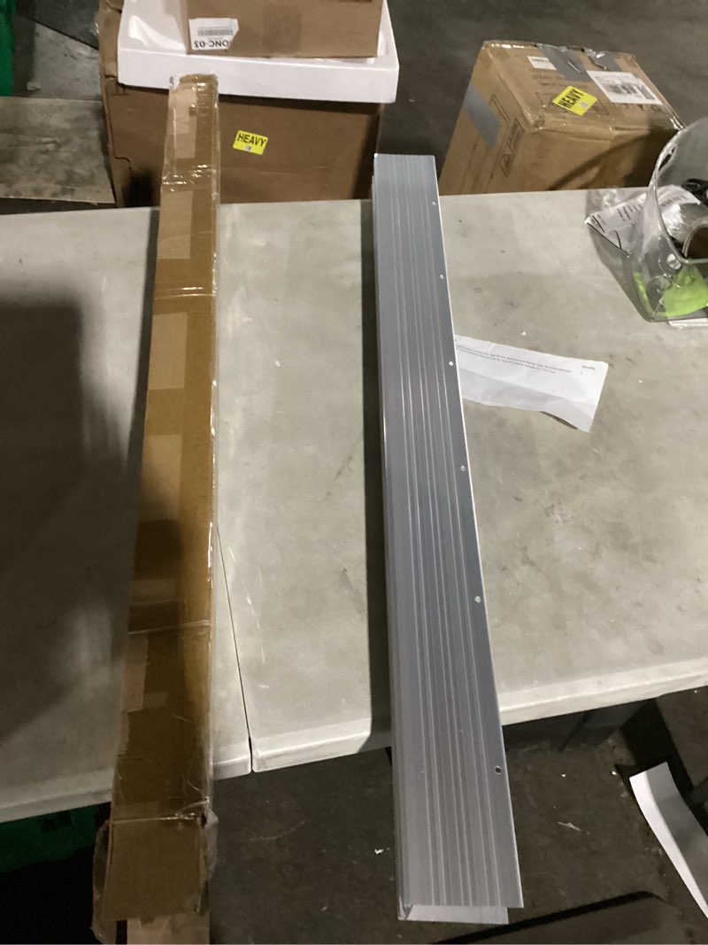Condition photo showing Good Condition for similar to m-d building products vinyl cinch u-shape door bottom seal, slide-on weatherstripping draft stopper, easy to install, fits 36” x 1-3/4” doors, fills 3/8”- 3/4” gaps, 43337, brown