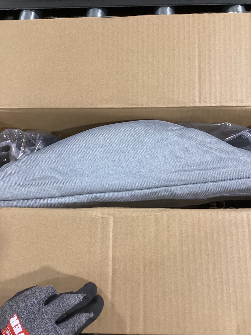 Condition photo showing New/Like New for BEKA Diaper Changing Station, Portable Changing Table for Baby, Waterproof, Folding Portable Changing Station, Adjustable Height w/Organizer, Mobile Nursery Diaper Changing Table for Baby, Newborn Light Grey