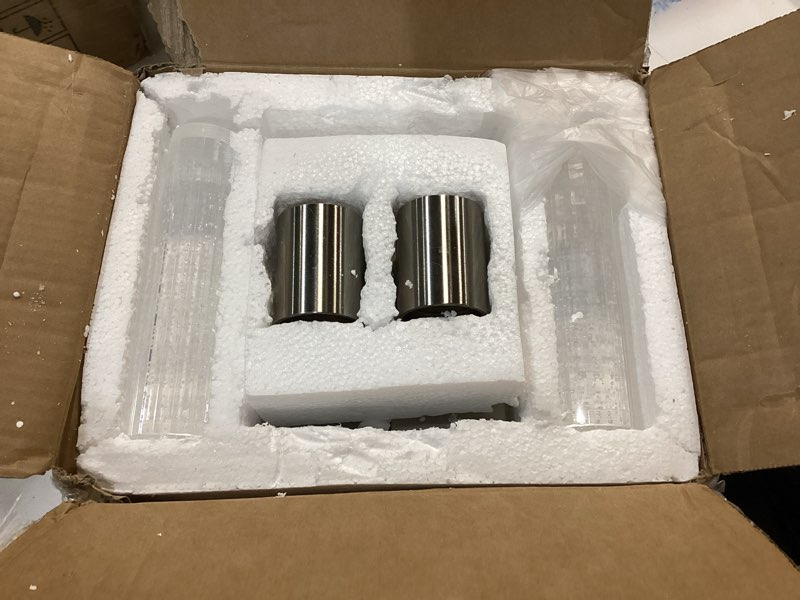 Condition photo showing Good Condition for JOFIOS Battery Operated Wall Sconce Set of 2,3CCT Dimmable,10400mAh,Silver Modern Rechargeable Wall 