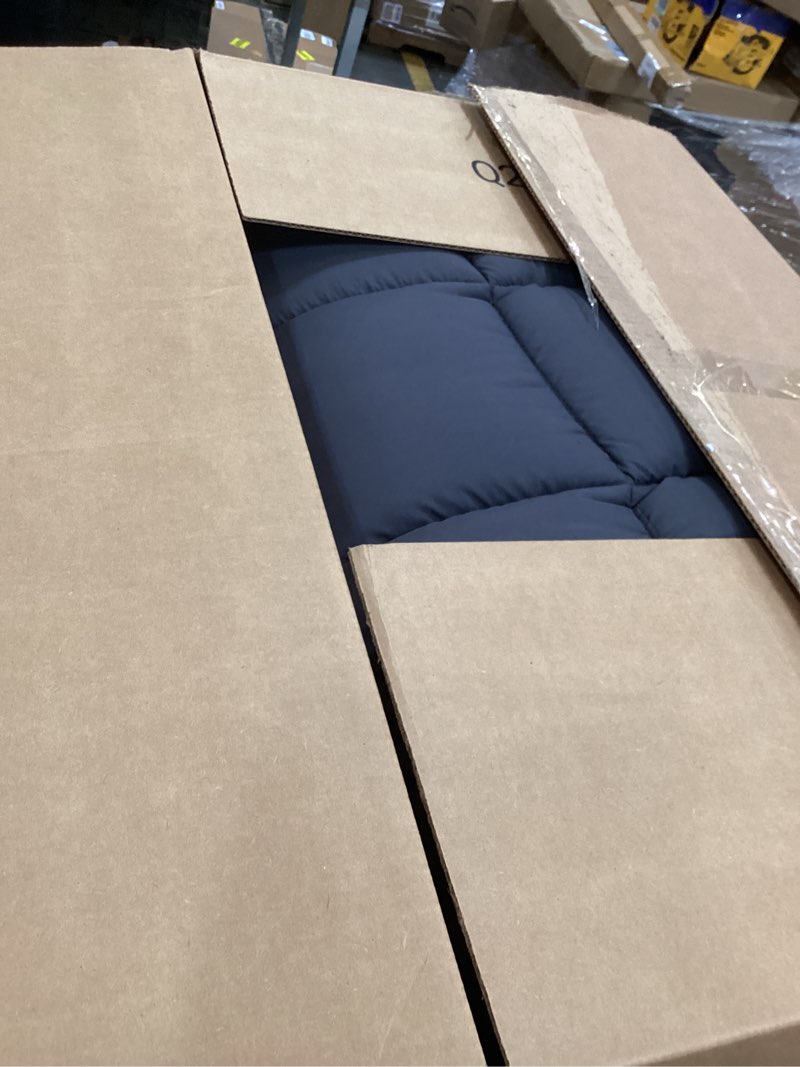 Condition photo showing Good Condition for ultra soft king size mattress topper - viscose made from bamboo pillow top mattress pad for back pain relief - naturally cooling for hot sleepers, dark gray dark gray king