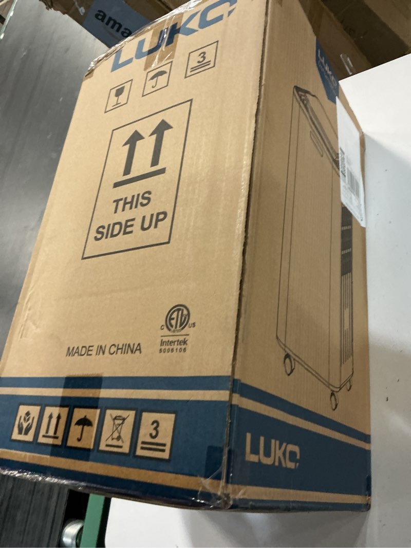 Condition photo showing New/Like New for luko 2000 sq. ft dehumidifiers for large room and basements, 30 pints dehumidifier with drain hose, auto or manual drainage, 0.528 gallon water tank, auto defrost, dry clothes function, 24h timer