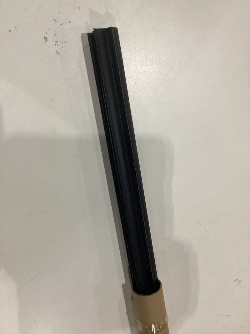 Condition photo showing Good Condition for 2-pack frameless shower door bottom seal (3/8" x 39") clear glass seal strip shower door sweep - stop shower leaks, black