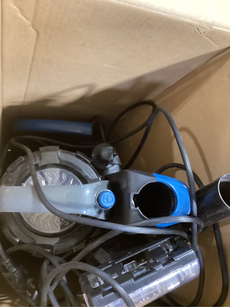 Condition photo showing As Is for Eureka PowerSpeed Lightweight Upright Vacuum Cleaner for Carpet and Hard Floor, Powerful Bagless Upright Vacuum Cleaner for Home Pets, NEU181A, Blue Blue NEU181A with Pet Tool