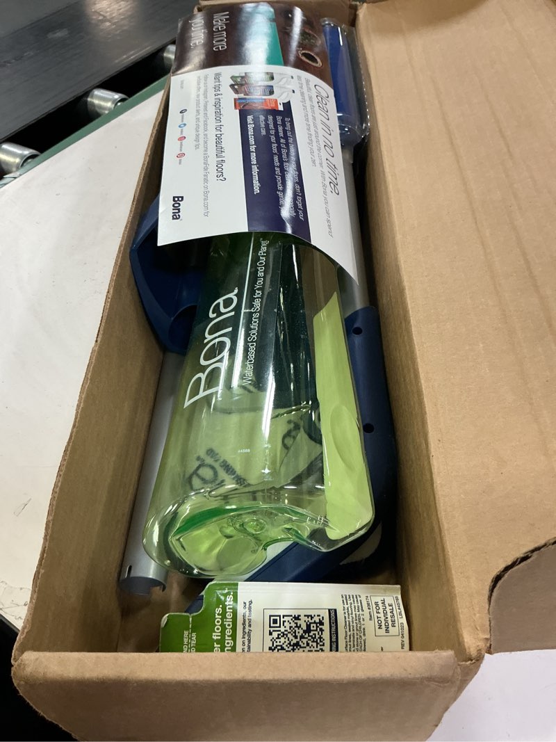 Condition photo showing Good Condition for Bona Multi-Surface Floor Premium Spray Mop - Includes Multi-Surface Floor Cleaner Concentrate and Machine Washable Microfiber Cleaning Pad - For Stone, Tile, Laminate and Vinyl LVT/LVP Floors Multi-Surface - Concentrate