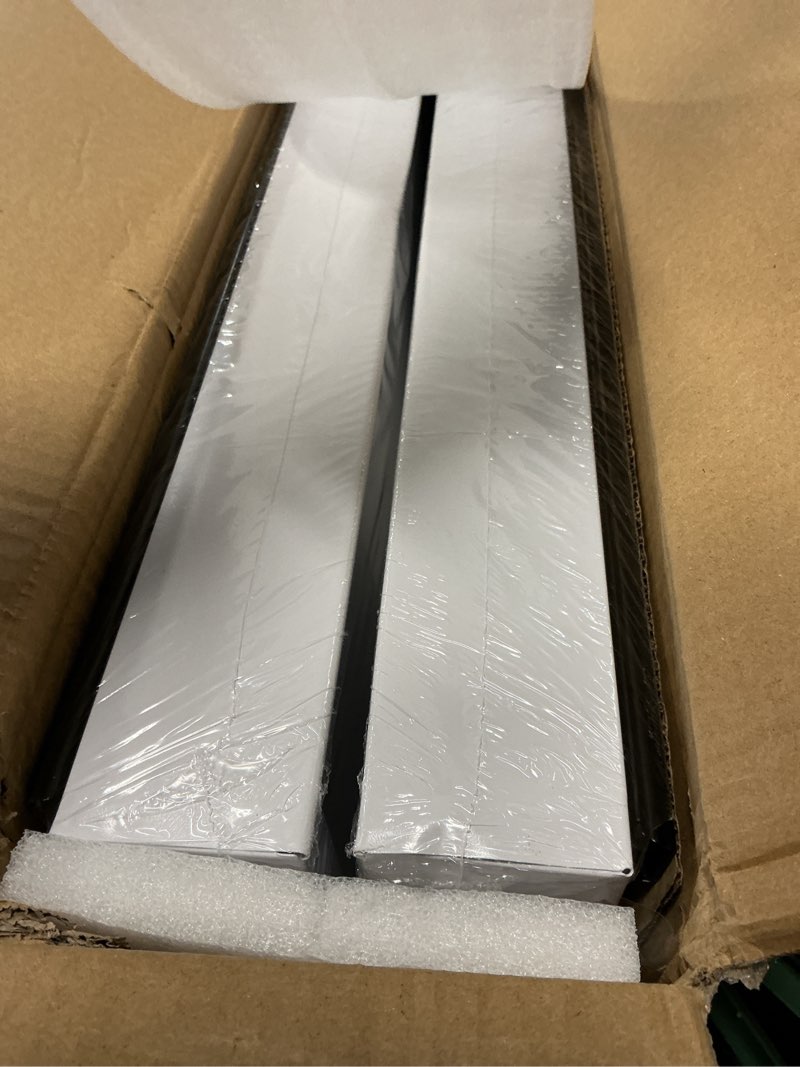 Condition photo showing Good Condition for seinloes 2pack expandable pull out cabinet organizer 21"deep with raising pad for framed cabinets, upgrade 3 slide rails slide out drawers, roll out shelves adhesive,adjustable width 12.05"-20.4"white white 21"d x 12.05"-20.4"w(2pack)