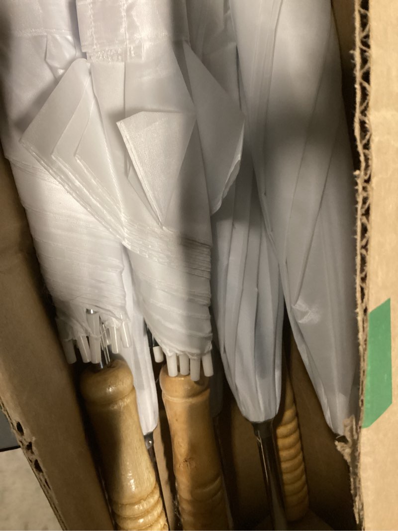 Condition photo showing Good Condition for Similar Wedding Umbrella - 48\\\" Umbrella - Manual Open - Pack (White)