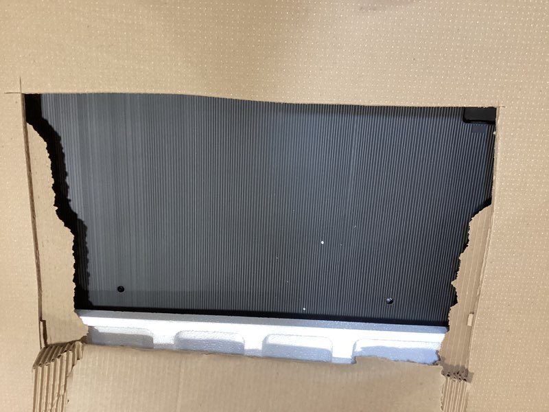 Condition photo showing As Is for samsung 65-inch class qled q7f series samsung vision ai smart tv (2025 model, 65q7f) quantum hdr, object tracking sound lite, q4 ai gen1 processor, 4k upscaling, gaming hub, alexa built-in