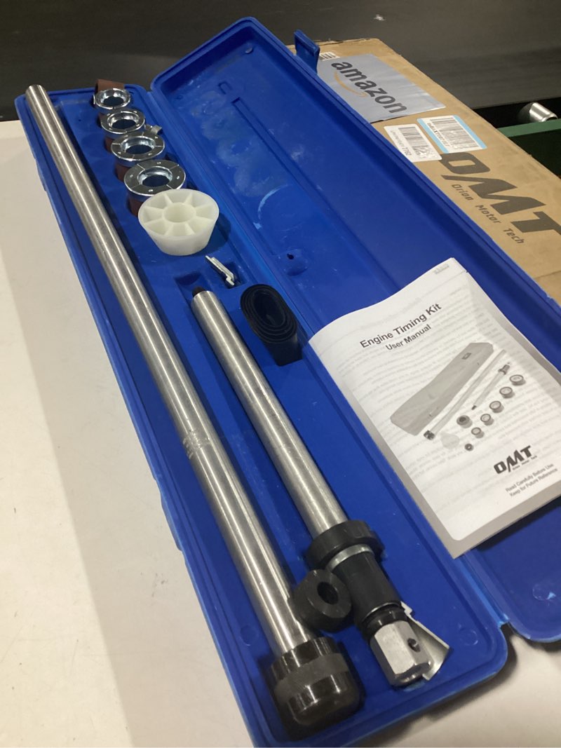 Condition photo showing As Is for Orion Motor Tech Cam Bearing Removal and Installation Tool Set | Complete Camshaft Bearing Tool Kit with 1-1/8 to 2-2/3 Inch Adapters, Covers Most Domestic and Import Vehicles