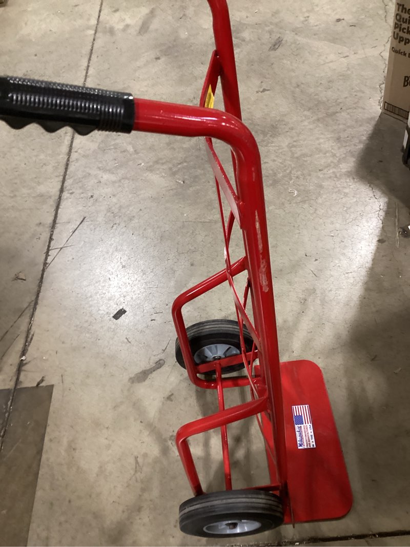 Condition photo showing Good Condition for milwaukee 800-lb capacity 2 -wheel red steel standard hand truck