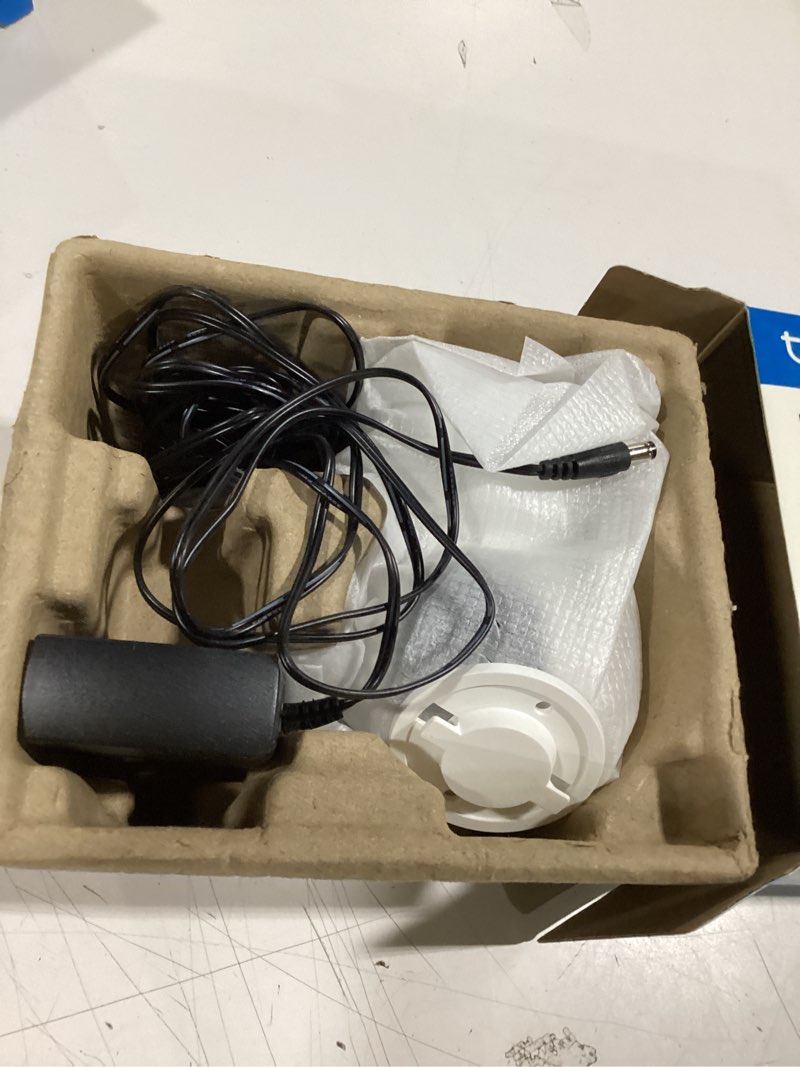 Condition photo showing Good Condition for tp-link tapo pan/tilt security camera for baby monitor, pet camera w/motion detection, 1080p, 2-way audio, night vision, cloud & sd card storage, works with alexa & google home (tapo c200) white indoor only
