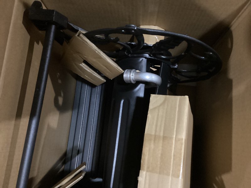 Condition photo showing As Is for style selections aluminum 125-ft wall-mount hose reel