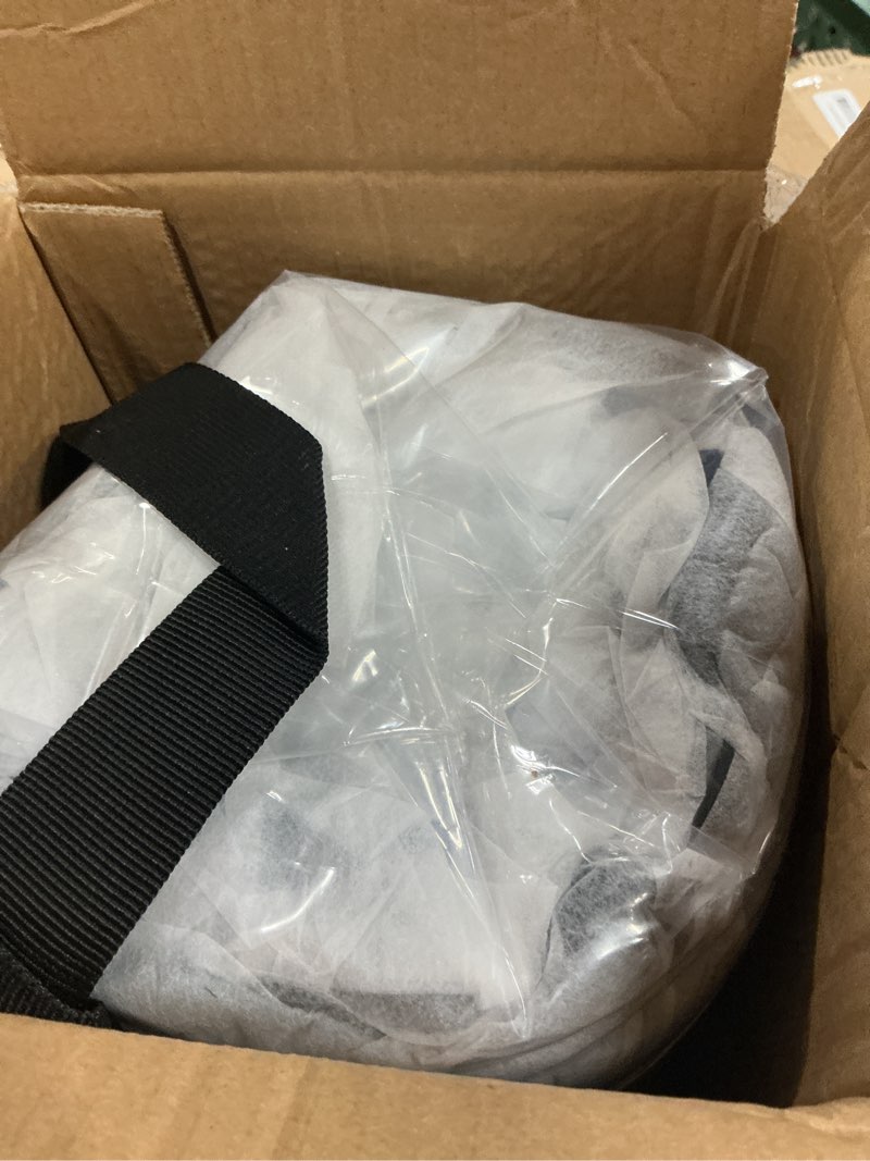 Condition photo showing New/Like New for cymula camping cot mattress 2in memory foam sleeping pad,soft warm non-slip camping mattress topper with retaining for adults,portable roll up pad for travel?only mattress? cot (75*30*2) grey