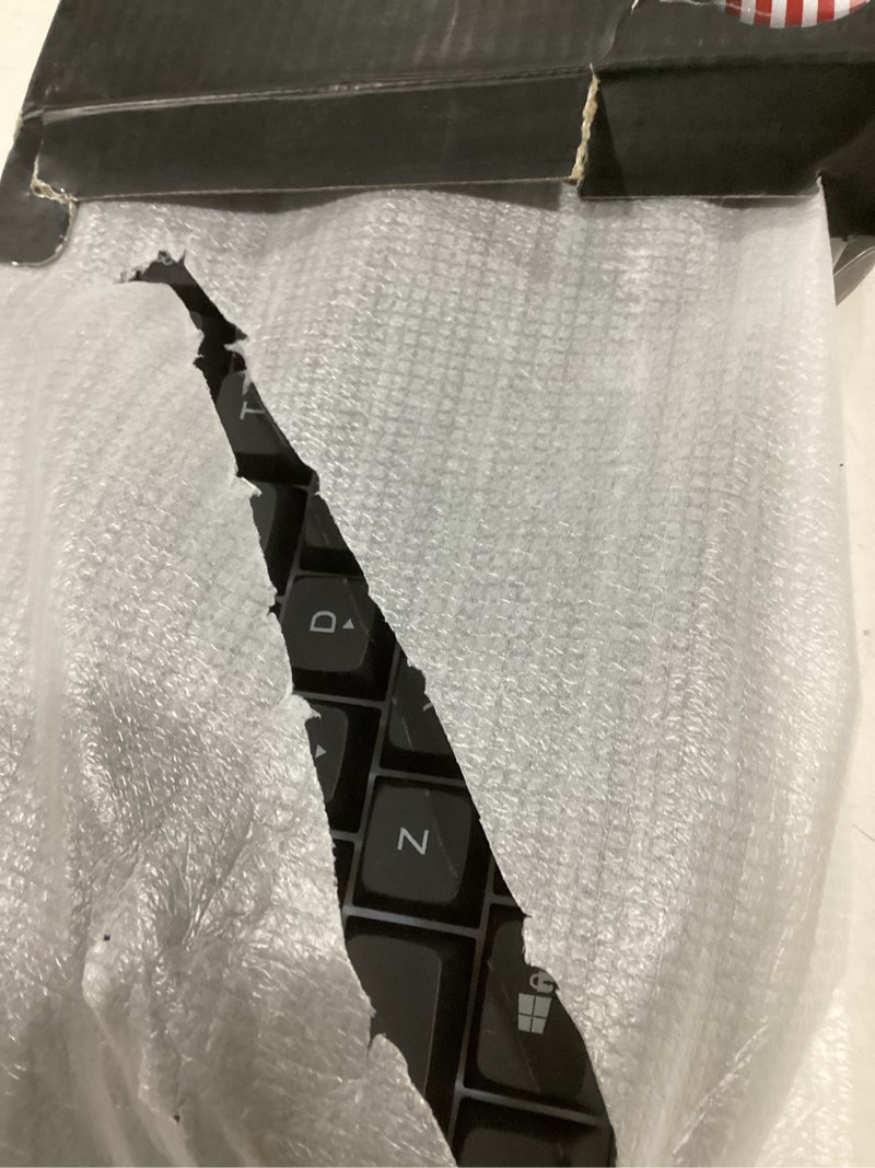 Condition photo showing Good Condition for KLIM Chroma Wireless Keyboard – RGB Backlit Gaming, Rechargeable Battery, PC Keyboard, Durable & Water-Resistant, Compatible with PS4, PS5 & Mac - Black