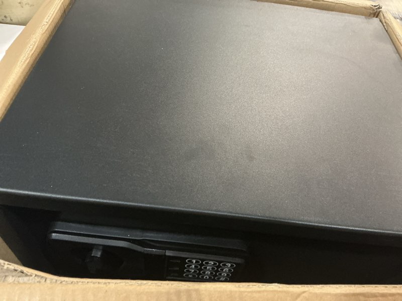Condition photo showing Good Condition for pen+gear viprb-23nek large personal safe with electronic lock, black