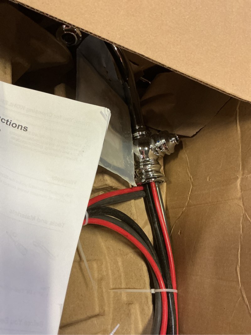 Condition photo showing As Is for Artifacts® Beverage Faucet Chrome