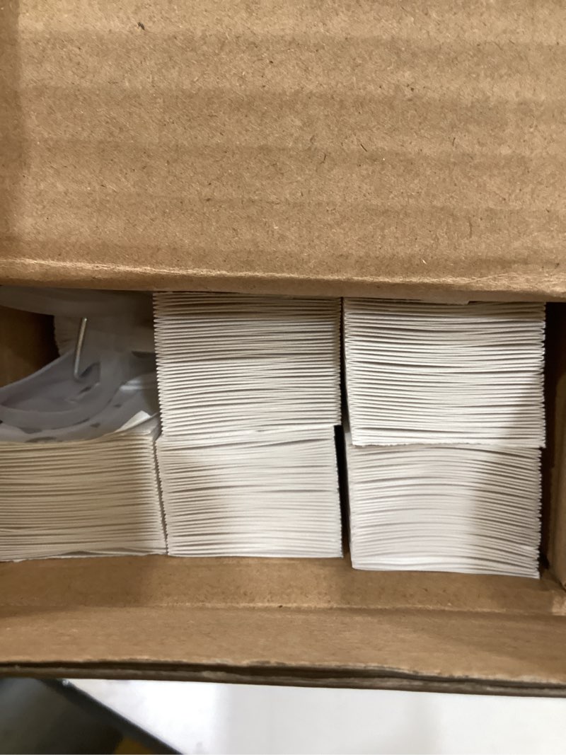 Condition photo showing As Is for window blinds cordless no drill cut to size clip on stick on self adhesive temporary blinds pleated paper blinds for windows doors shades for home nursery bedroom kitchen bathroom white - 1 pack 35"w x 59"h