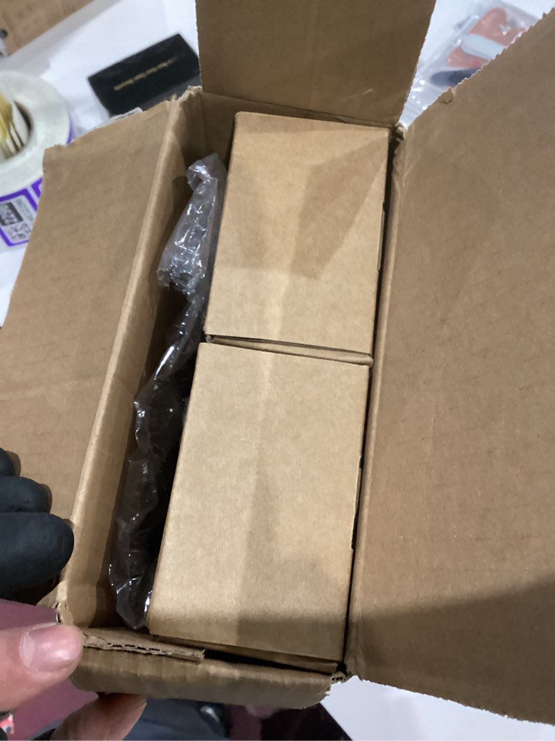 Condition photo showing As Is for Solar Sign Light Wall lamp,2Pack Set of Solar Outdoor Sign Light, with Automatic Charging and Automatic on/Off Function, Suitable for Billboard Display Lights,Backyard Fence Landscape Lights Black