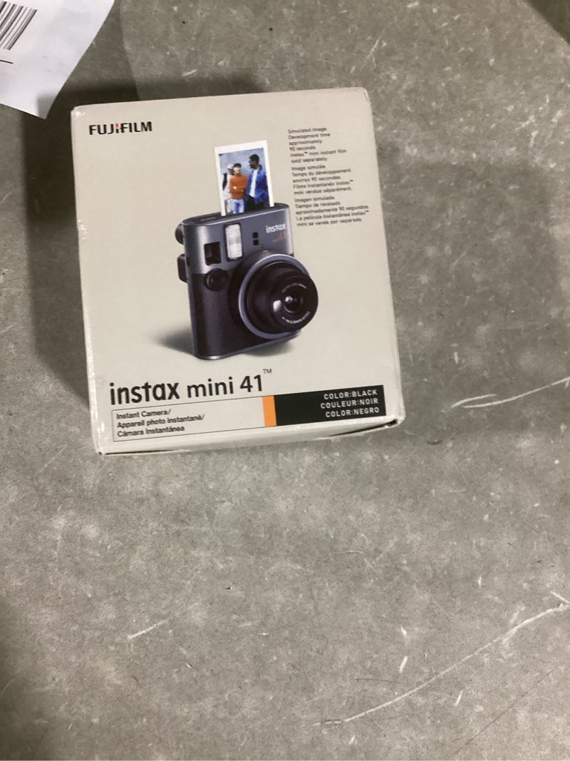 Condition photo showing New/Like New for fujifilm instax mini 41 instant film camera