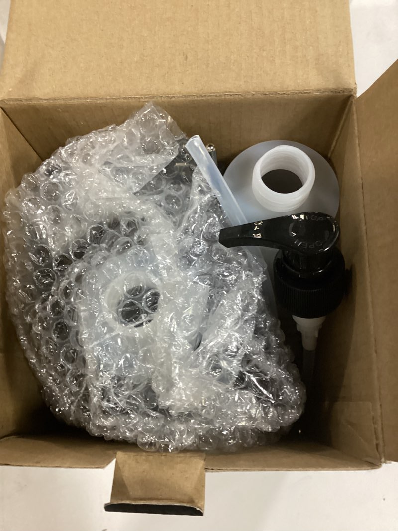 Condition photo showing Good Condition for Massage Oil Warmer Bottle Professional Electric Lotion Digital Heater for SPA, Automatic Oil Warmer Heated Oil Lotion Cream for Salon, Barber Shops, Home, with Two Oil Bottle Dispenser (Black)