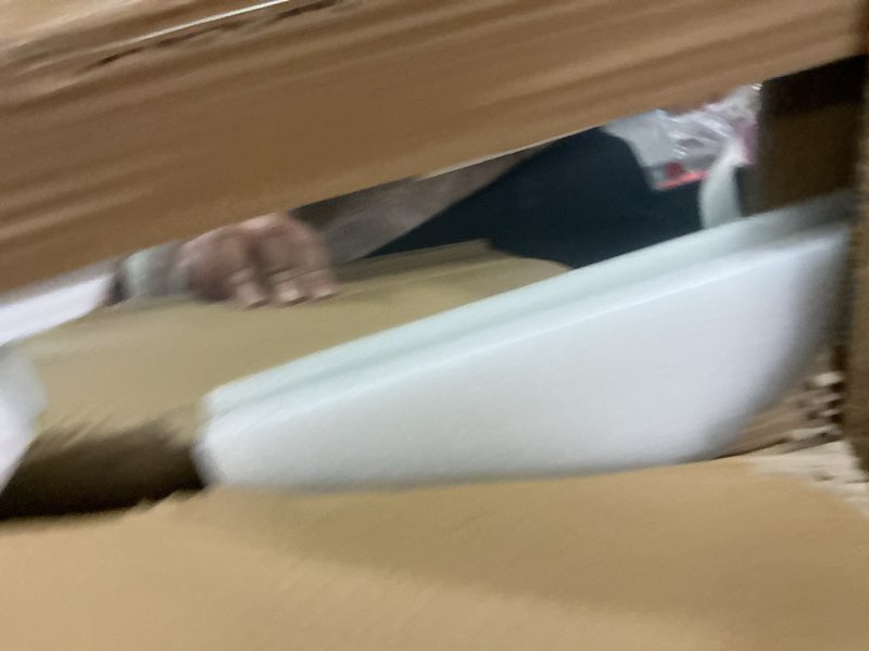 Condition photo showing Good Condition for Mirrorons Bathroom Vanity Mirror 28" x 36", Frameless Mirror with Polished Edge, Hangs Horizontally or Vertically. Upgraded Shatterproof Bathroom Mirror for Wall. Standard Edge 36"L x 28"W