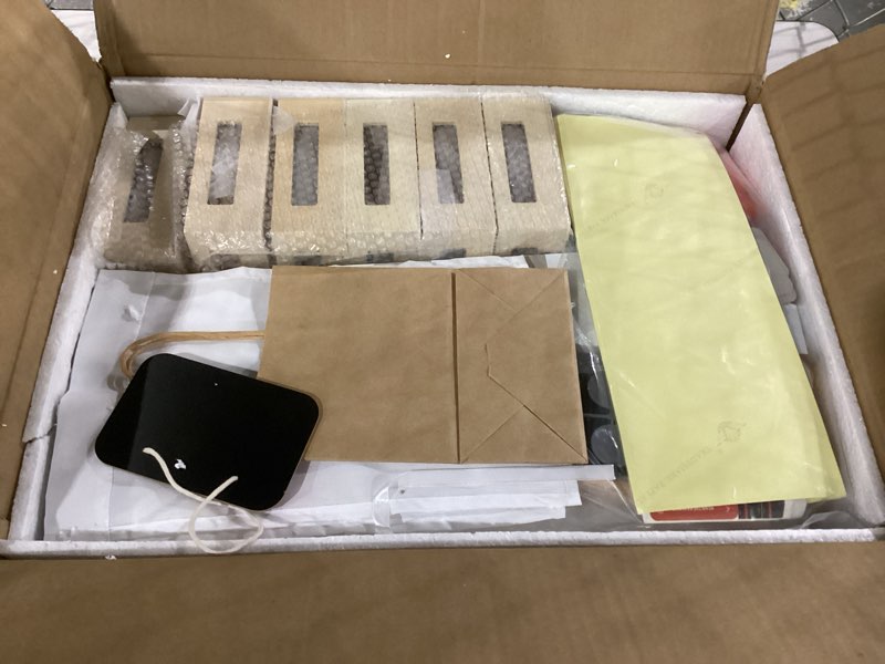 Condition photo showing New/Like New for Kids Grocery Store Playset,Pretend Play Store Toy & Wooden Supermarket Shopping Cart with Toy Cash Register, Play Money&Blackboard;26PCS Food Toys Shop for 3+ year old boys girls toddler baby