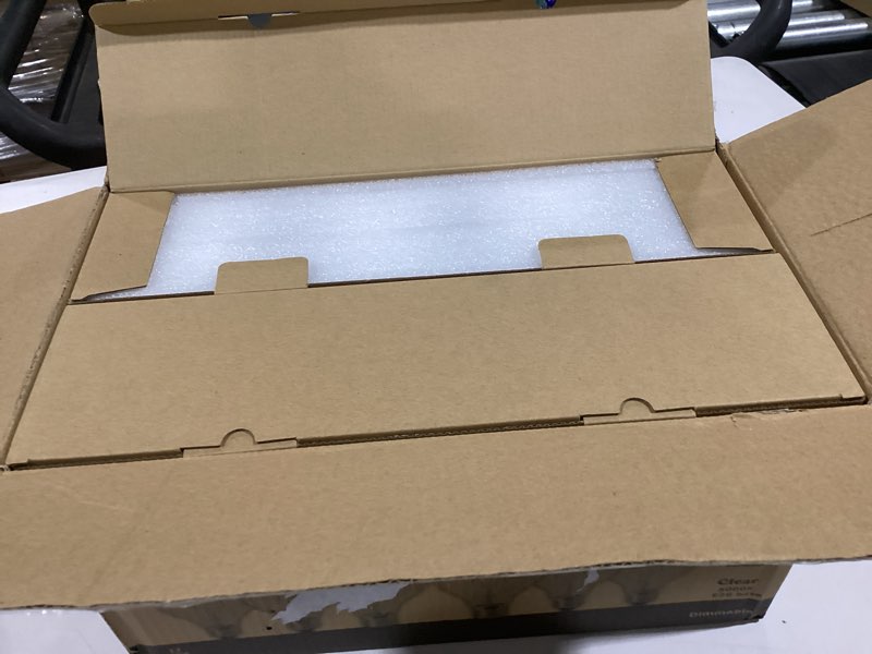 Condition photo showing Good Condition for Energetic 12-Pack LED Globe G25 Dimmable Edison Light Bulb, 40 Watt Equivalent, 5000K,350LM, E26 Medium Screw Base, Christmas Light, G80 LED Edison Light Bulb, UL Listed 5000k 12 Count (Pack of 1)