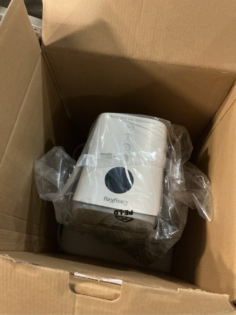 Condition photo showing New/Like New for EasyKey 24" Indoor Space Heater 1500W Ceramic PTC Large Room Heating with Air Purifying Filter Tower Heater 80° Wide Angle Oscillation, Timer Overheating and Fall Protection, White